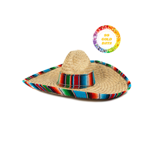 Sombrero de paja Unisex de alta calidad, Sombrero mexicano colorido, accesorio de fiesta de moda de Vietnam, buen precio, para exteriores - Product Image 3