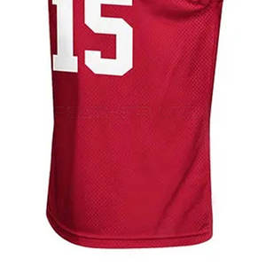 Uniformes de fútbol americano con impresión de logotipo personalizado, ropa deportiva ligera y cómoda para hombre de talla grande disponible - Product Image 6