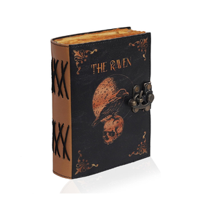 Gothic da Tạp Chí với huyền diệu Raven Skull thiết kế xoắn ốc phù thủy spellwork máy tính xách tay cho Halloween - Product Image 1