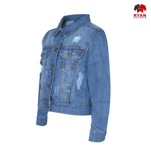 Vestes en jean personnalisées Ryan Pro Gear pour femmes, vêtements décontractés, tissu respirant avec logo personnalisé - Product Image 6