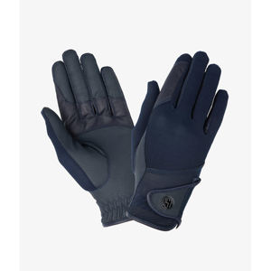 Guantes de montar a caballo flexibles para hombre de la mejor calidad, guantes de montar antideslizantes ligeros, guantes de montar de carreras de PU, logotipo personalizado - Product Image 1