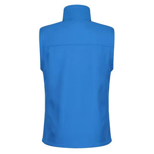 Gilet bouffant d'extérieur et d'hiver décontracté et respirant pour hommes, veste chaude sans manches avec fermeture éclair, gilet bouffant en tissu personnalisé pour homme - Product Image 2