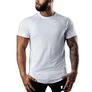 Camiseta de Algodón para Hombre, Estilo Deportivo, Manga Corta, para Entrenamiento, Fitness, Musculación, de Alta Calidad, para Gimnasio y Deportes - Product Image 1
