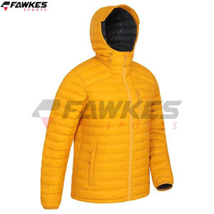 Ropa personalizada para hombre, chaqueta acolchada plegable para hombre de buena calidad, abrigo de invierno con capucha, chaqueta de nieve aislada - Product Image 2