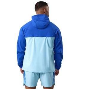 Chaqueta Cortavientos Azul Ligera Resistente al Agua para Correr al Aire Libre, Chaqueta de Entrenamiento para Hombre y Mujer para Todas las Temporadas - Product Image 2