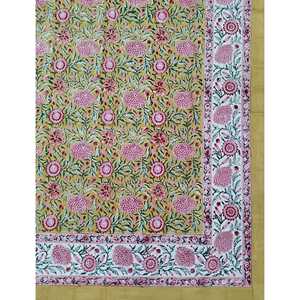 Parure de lit double en coton percale à motif floral classique avec taies d'oreiller 90x108, drap-housse et couette pour usage domestique, ensemble 3 pièces - Product Image 2