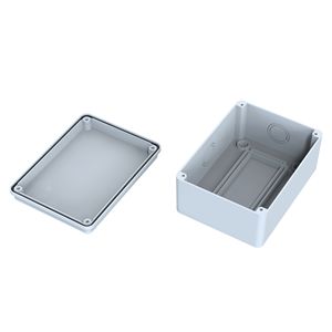 Caja de plástico ABS 115x155x70mm Caja de conexiones IP65 Caja de distribución de panel montada en la pared Caja de conexiones impermeable - Product Image 3