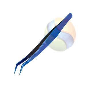 Pinces à extensions de cils de précision de qualité supérieure, outil de beauté professionnel en acier inoxydable, pinces à extensions de cils à ultra-grip - Product Image 3