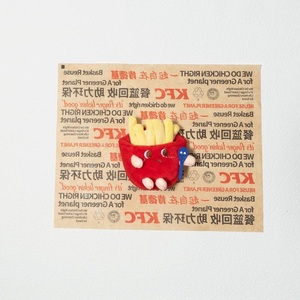 Jouets sonores en peluche à la catnip (burger/frites/cuisse de poulet) avec sifflet intégré, design léger - Product Image 4