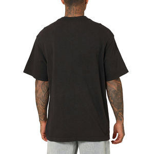 Dtg Print Streetwear Graphic Tees T-shirts vierges Plus Size Vêtements pour hommes Acid Wash T-Shirt Hommes - Product Image 5