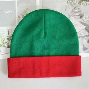 หมวกถักบีนนี่ปรับแต่งได้สำหรับฤดูหนาวหมวกอบอุ่นสีทึบพร้อมโลโก้แบบเรียบสำหรับการเดินทาง2025 - Product Image 2