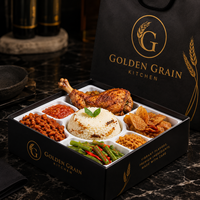 Boîtes à lunch bento personnalisées avec logo AT PACK |   Barquettes alimentaires jetables pour la préparation des repas, la restauration et les restaurants