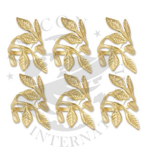 Inexpensive Hot Design Metal Gold Plated Bird Napkin Ring Handmade Napkin Ring for Table Decoration Round Napkin Ring - Product Image 1