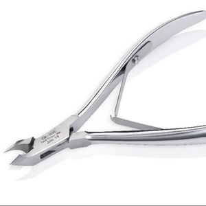 NGHIA OMI Ensemble de manucure pédicure de luxe 7 pièces Deluxe en acier inoxydable chromé pince à cuticules en boîte polisseuse haut de gamme - Product Image 1