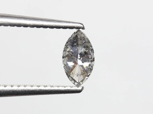 แหวนหมั้นเพชรรูปลูกแพร์ตัดเพชรสวยงามเพชรตามธรรมชาติ0.408กะรัตเครื่องประดับเพชรสำหรับงานแต่งงาน - Product Image 2