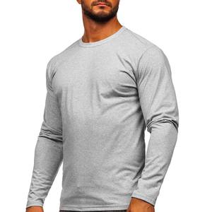 Léger Nouveaux Hommes Sports Active 100% Coton Porter Chemise À Manches Longues pour Homme T-shirt De Gymnastique - Product Image 6
