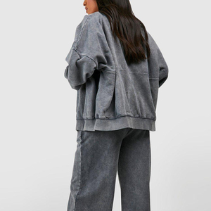 Último diseño de chándal de invierno para mujer, ropa para correr, nueva llegada, ropa de calle, superventas, nuevo estilo, Polar, servicio OEM - Product Image 4