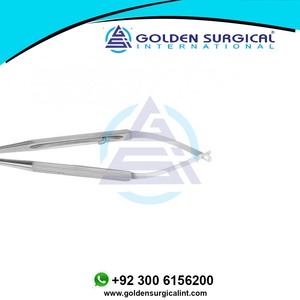 Porte-aiguille Katena chirurgical ophtalmique Mâchoires extra délicates avec et sans verrouillage Instruments chirurgicaux - Product Image 3