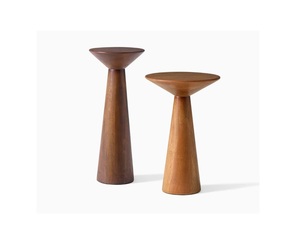 โต๊ะไม้ด้านข้างทำด้วยมือสีน้ำตาลสำหรับตกแต่งบ้านห้องนั่งเล่นโต๊ะเฟอร์นิเจอร์ทำจากไม้ออกแบบใหม่ล่าสุด - Product Image 1