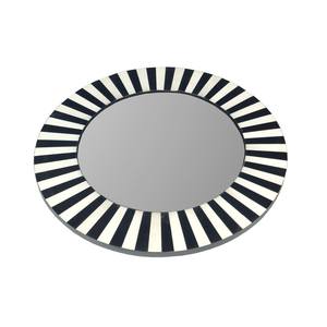 Miroir mosaïque argent, miroir mosaïque rond - Product Image 3