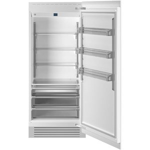 Refrigerador Empotrado de Acero Inoxidable de 36 Pulgadas con Compresor y Puerta de Apertura Derecha para Uso Doméstico y Hotelero - Product Image 5