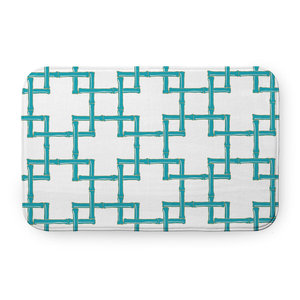 Mô Hình Rắn Dệt Tay Tre Tắm Mat Thiết Kế Hiện Đại Mềm Bộ Nhớ Bọt Với Có Thể Giặt Tính Năng Cho Phòng Tắm Sàn Sử Dụng - Product Image 1