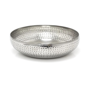 Bol en acier inoxydable de haute qualité, design moderne et luxueux, écologique, pour usage domestique et commercial, bol décoratif pour servir les aliments sur la table - Product Image 4