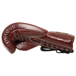 Gants de boxe en cuir vintage personnalisés avec poignées, gants de MMA et de sparring, haute qualité, respirants et offrant une protection UV - Product Image 5