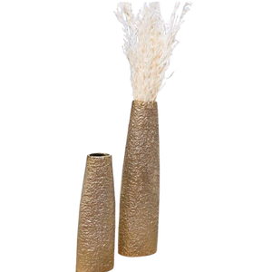 Jarrón Decorativo de Metal Hecho a Mano con Acabado Texturizado para Sala de Estar y Decoración de Interiores, Jarrones Decorativos de Primera Calidad para Mesa - Product Image 6