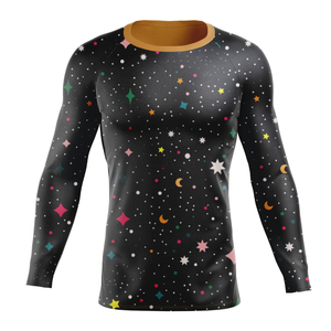 Custom Quick Dry Rash Guard Jiu Jitsu Set Sublimation Printed <b>Rashguard</b> Bjj for Men - Product Image 1