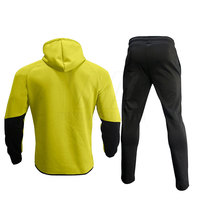Survêtement Homme Grande Taille Personnalisable Hiver Décontracté Motif Uni 100% Coton Respirant Léger Haute Qualité