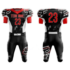 ชุดเครื่องแบบฟุตบอลอเมริกันแบบพรีเมี่ยมชุดล่าสุดพร้อมพิมพ์ลายวัสดุที่ดีที่สุดในอัตราร้อน - Product Image 1