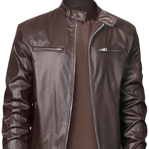 Chaqueta Bomber, Sudadera de Invierno, Cortavientos Impermeable, Ropa de Moda Masculina de Lujo, Chaquetas de Primavera para Hombre, Abrigos de Cuero para Hombre - Product Image 1