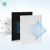 Pengganti Filter Pembersih Udara HEPA H13 Winix 115115 dengan Karbon Aktif Pre Filter untuk Winix Part 5300 6300 C535 P300