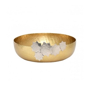 Bol à dessert en fer noir avec poignées métalliques, qualité supérieure, pour la table à manger à la maison. - Product Image 2