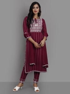 Traje étnico de Patiyala salwar kameez para mujer, ropa islámica, fabricación de ropa, diseñador indio, última moda - Product Image 5