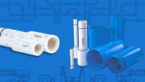 ThermoLine 3M Blanco Redondo CPVC Tubería de agua Resistente a altas temperaturas Peregrine Marca Ideal para agua caliente Fontanería Industrial - Product Image 3