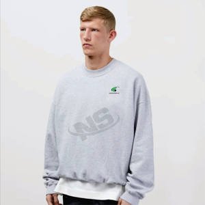 Sudaderas básicas de mezcla de algodón de alta calidad para hombres, ropa de calle, temporada de invierno, traje de ajuste cómodo de manga larga hecho a medida - Product Image 5