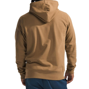 Sudadera con capucha informal de invierno para hombre con bordado liso con forro polar de poliéster/algodón a prueba de viento y transpirable - Product Image 4