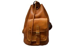 Sac à dos en cuir véritable Moroccan Soul modèle 062 avec motif de lettres attrayant pour les voyages et l'usage quotidien - Product Image 4