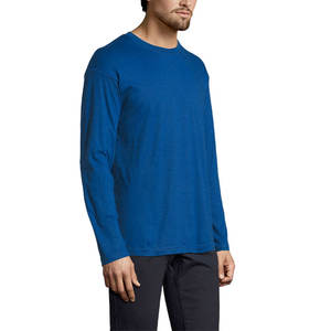 T-shirts personnalisés à col rond pour hommes, ultra doux, 100 % coton biologique, écologiques, séchage rapide, extensibles - Product Image 2