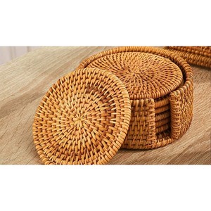 Dessous de verre en jute au design moderne et créatif, élégant pour la maison, hôtel, table, caboteur en jute, support de qualité très vendu, tissé à la main - Product Image 4