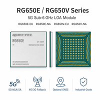 Módulo LGA RG650E-EU RG650E-NA RG650V-EU RG650V-NA 5G NSA SA Sub-6GHz para IoT, EMBB, Router y Gateway