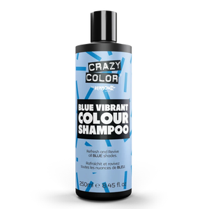 แชมพูสีฟ้าสดใส Crazy Color สูตรวีแกน ปราศจากแอมโมเนีย ช่วยรักษาสีผม - Product Image 1