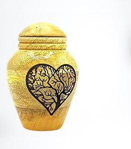 Wooden Urn Cremation Round <b>Box</b> Funeral Wooden <b>Keepsakes</b> <b>Box</b> Vintage <b>Box</b> Adult Urn for Cubic - Product Image 2
