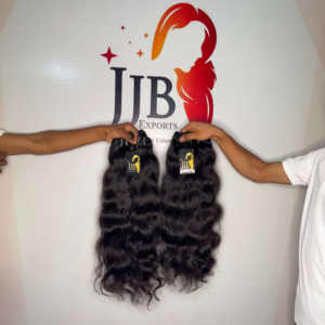 มัดผมมนุษย์สำหรับต่อผมดิบจากอินเดียผมธรรมชาติที่ยังไม่ผ่านกระบวนการผู้ขาย - Product Image 2