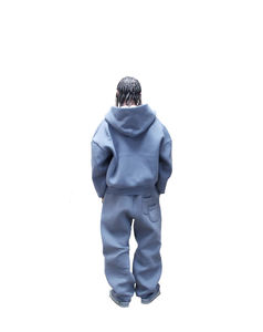 ชุดวอร์มกางเกงวอร์มทรงแบ็กกี้มีฮู้ดสำหรับผู้ชายชุดวอร์มกางเกงวอร์มมีฮู้ดและชุดมีฮู้ดชุดวอร์ม450 500gsm ออกแบบได้ตามต้องการ - Product Image 3