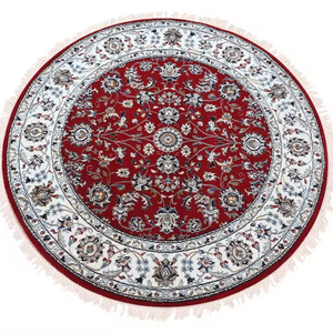 พรมนอตทำมือทำจากผ้าฝ้ายขนสัตว์คุณภาพสูงกันลื่นผลงานชิ้นเอกพิมพ์ลายนามธรรมสำหรับห้องนั่งเล่นสวดมนต์ตกแต่งบ้าน - Product Image 1