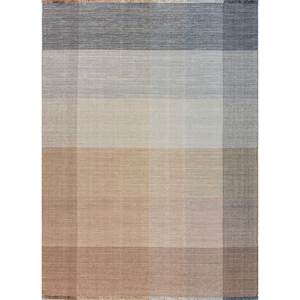 Tesoro Beige Brown Hand Loom <b>Wool</b> Rug Phwl-273 Boho Style Patchwork Rectangle for Home Hallway Bedroom Living Room Use Handmade - Product Image 1