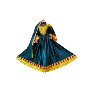 Robes Kuchi afghanes Robe kuchi vintage ethnique tribale, robes de fête Kuchi afghanes/pakistanaises à couleurs vives - Product Image 3